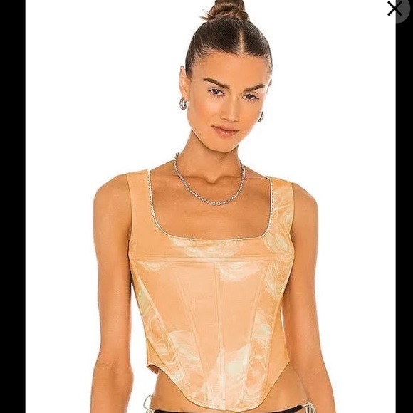 Miaou Orange Campbell Corset - Picture 2 of 3